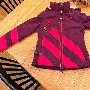 Obermeyer Girls Ski Jacket teen small (8)